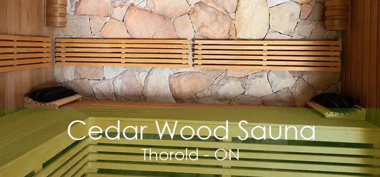 Cedar Wood Sauna Thorold - ON