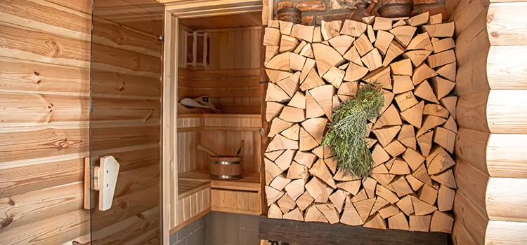 Broken Basswood Sauna Repair Services in Thorold, Ontario