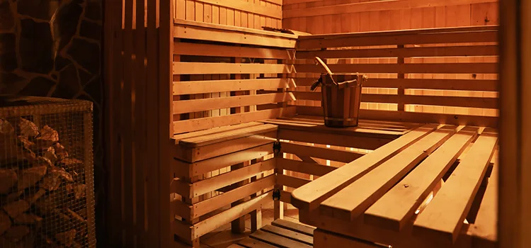 Cedar Wood Sauna Restoration and Refurbishment in Thorold, Ontario