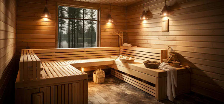 Traditional Sauna Design in Thorold, ON