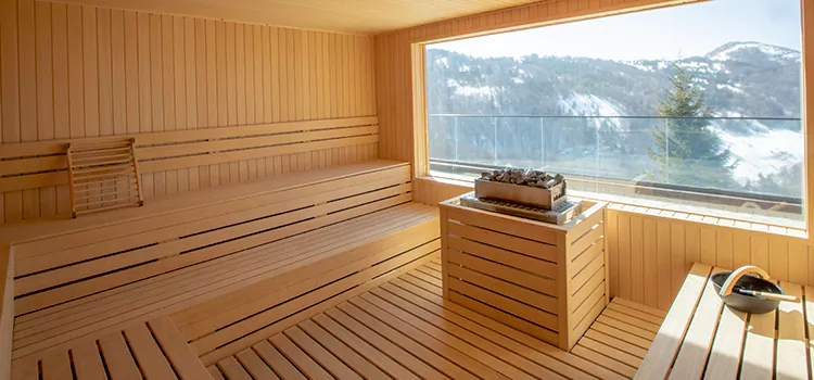 Sauna Custom Build Floor Installation Service in Thorold, Ontario