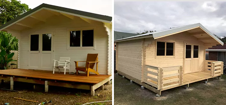 Outdoor Sauna Shed in Thorold, ON