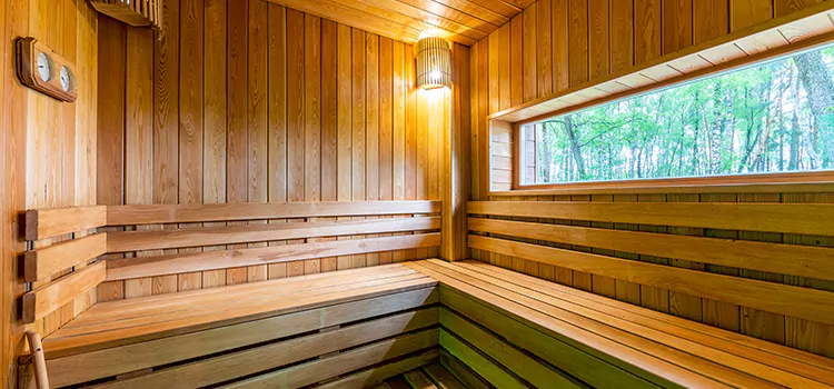 Indoor Modern Sauna Setup Services in Thorold, ON