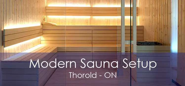 Modern Sauna Setup Thorold - ON