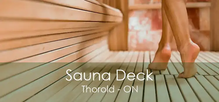 Sauna Deck Thorold - ON