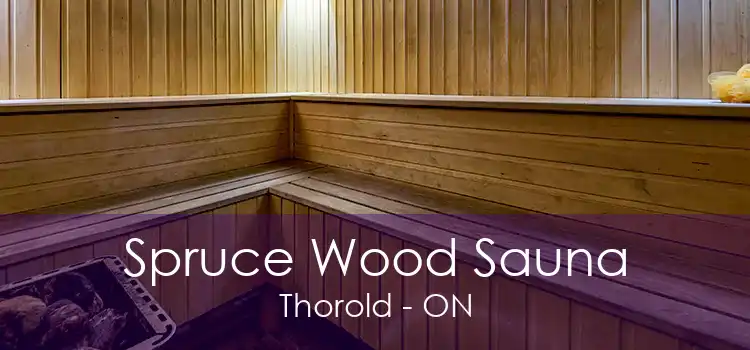 Spruce Wood Sauna Thorold - ON